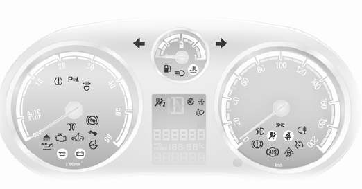 Témoins du combiné d'instruments