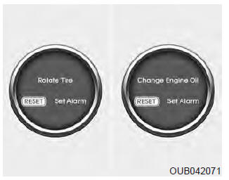 Entretien requis - huile pour moteur (permutation des pneus)