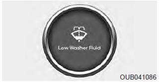 Low washer liquid