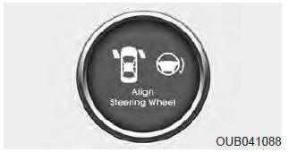 Align steering wheel