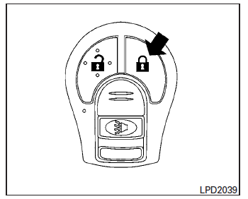 Utilisation de la télécommande de verrouillage et déverrouillage sans clé