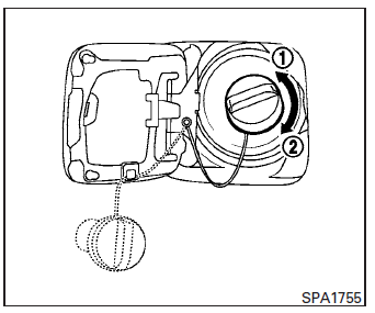 Bouchon du réservoir de carburant