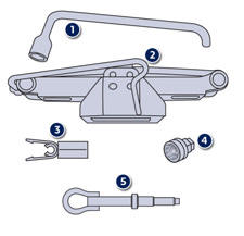 Tous ces outillages sont spécifiques à votre véhicule et peuvent varier selon