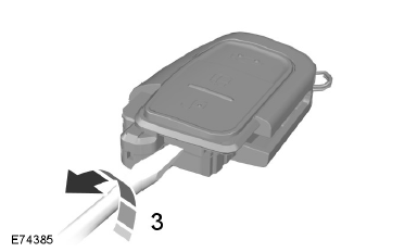 Télécommande avec lame de clé escamotable