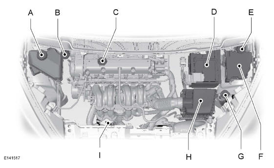 Ford Fiesta Vue d'ensemble sous le capot 1.6L Duratec