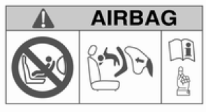 Systèmes de sécurité pour enfant sur le siège passager avant avec systèmes d'airbag